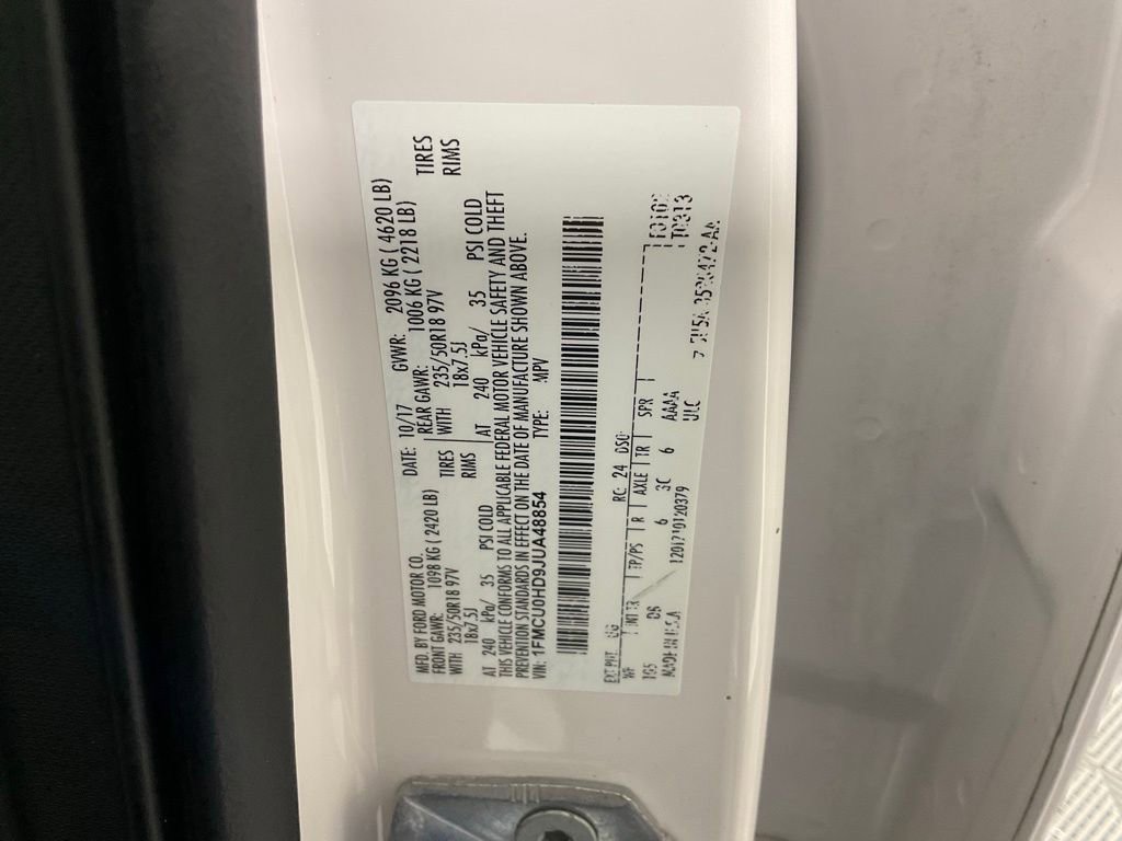Certified 2018 Ford Escape SEL FWD image 25