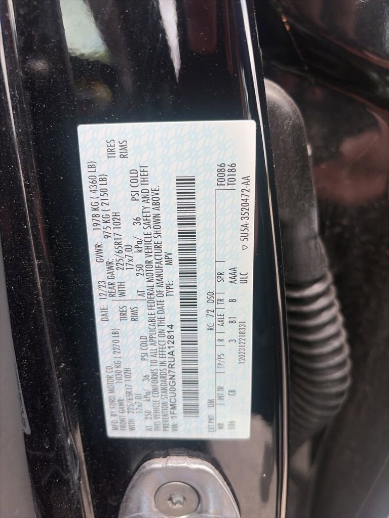 Certified 2024 Ford Escape Active FWD image 7