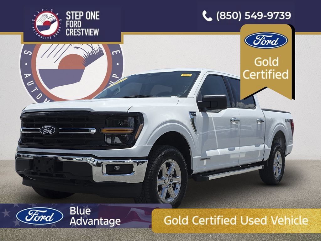 Certified 2025 Ford F150 XLT w/ Equipment Group 301A Standard