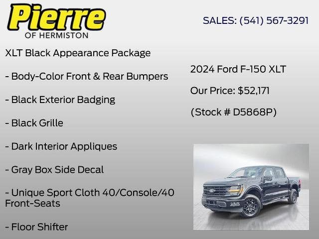 Certified 2024 Ford F150 XLT w/ Equipment Group 302A MID AWD/4WD image 7