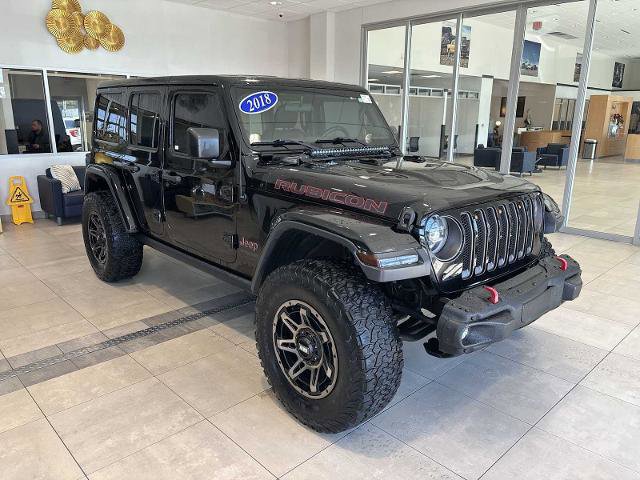 Used 2018 Jeep Wrangler Unlimited Rubicon w/ LED Lighting Group AWD/4WD image 2