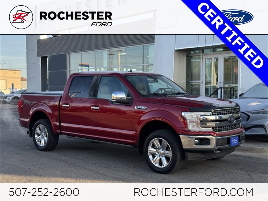 Certified 2019 Ford F150 Lariat w/ Equipment Group 502A Luxury