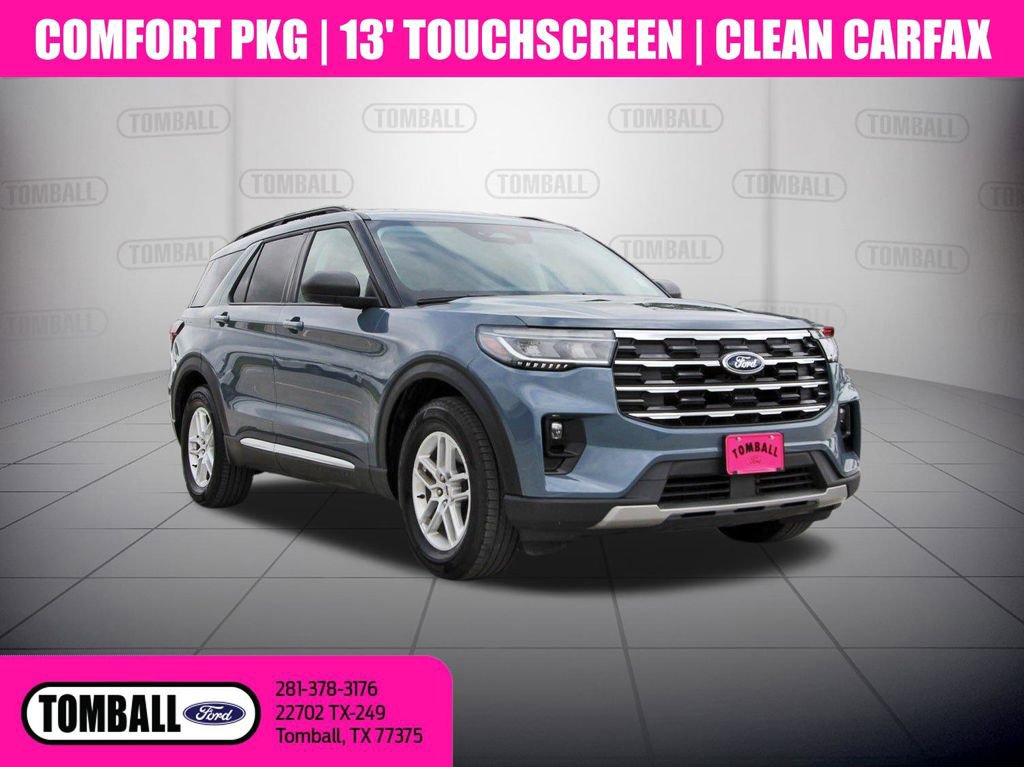 Certified 2025 Ford Explorer Active w/ Active Comfort Package image 1