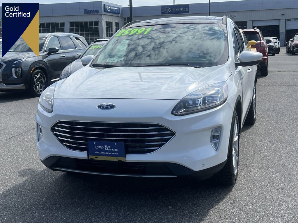 Certified 2021 Ford Escape Titanium w/ Titanium Elite Package
