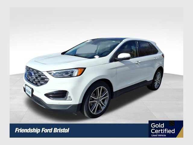 Certified 2022 Ford Edge Titanium w/ Equipment Group 301A image 1