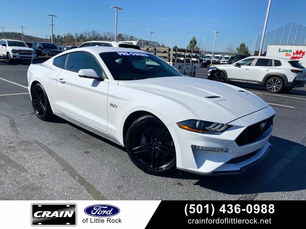 Certified 2022 Ford Mustang GT Premium w/ Equipment Group 401A image 1