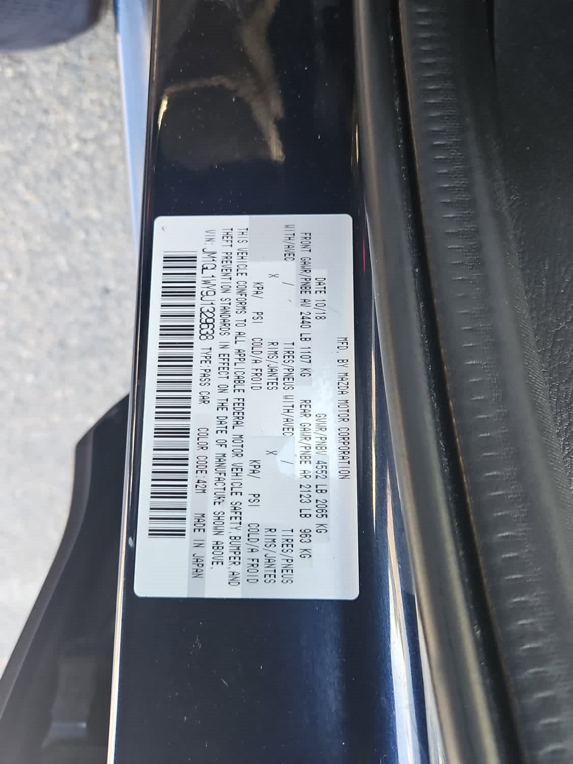 Used 2018 MAZDA MAZDA6 Grand Touring Reserve image 22