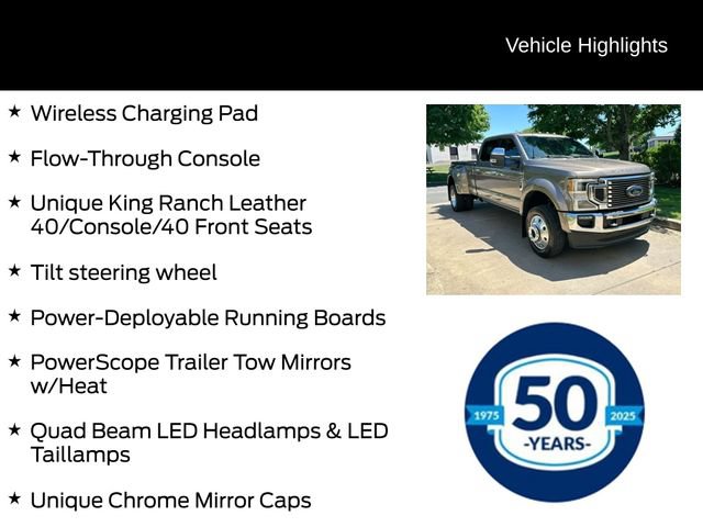 Certified 2022 Ford F450 King Ranch w/ King Ranch Ultimate Package AWD/4WD image 26