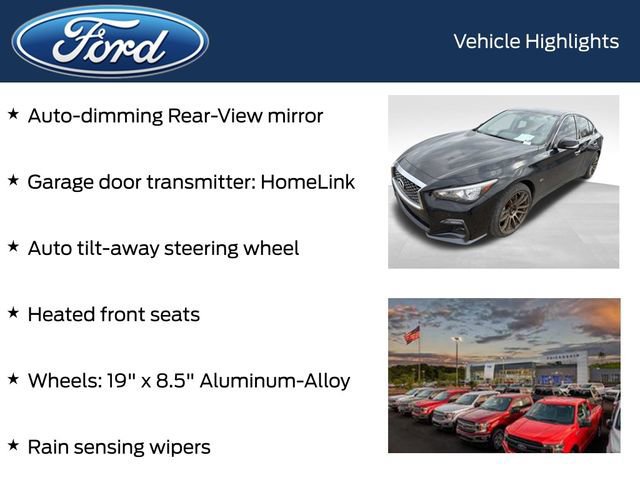 Used 2019 INFINITI Q50 Sport w/ All Weather Package (L93) image 13