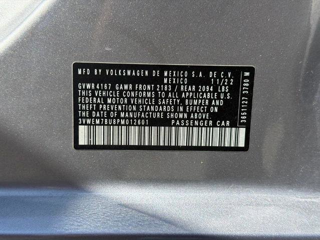 Used 2023 Volkswagen Jetta SE w/ Black Wheel Package FWD image 14