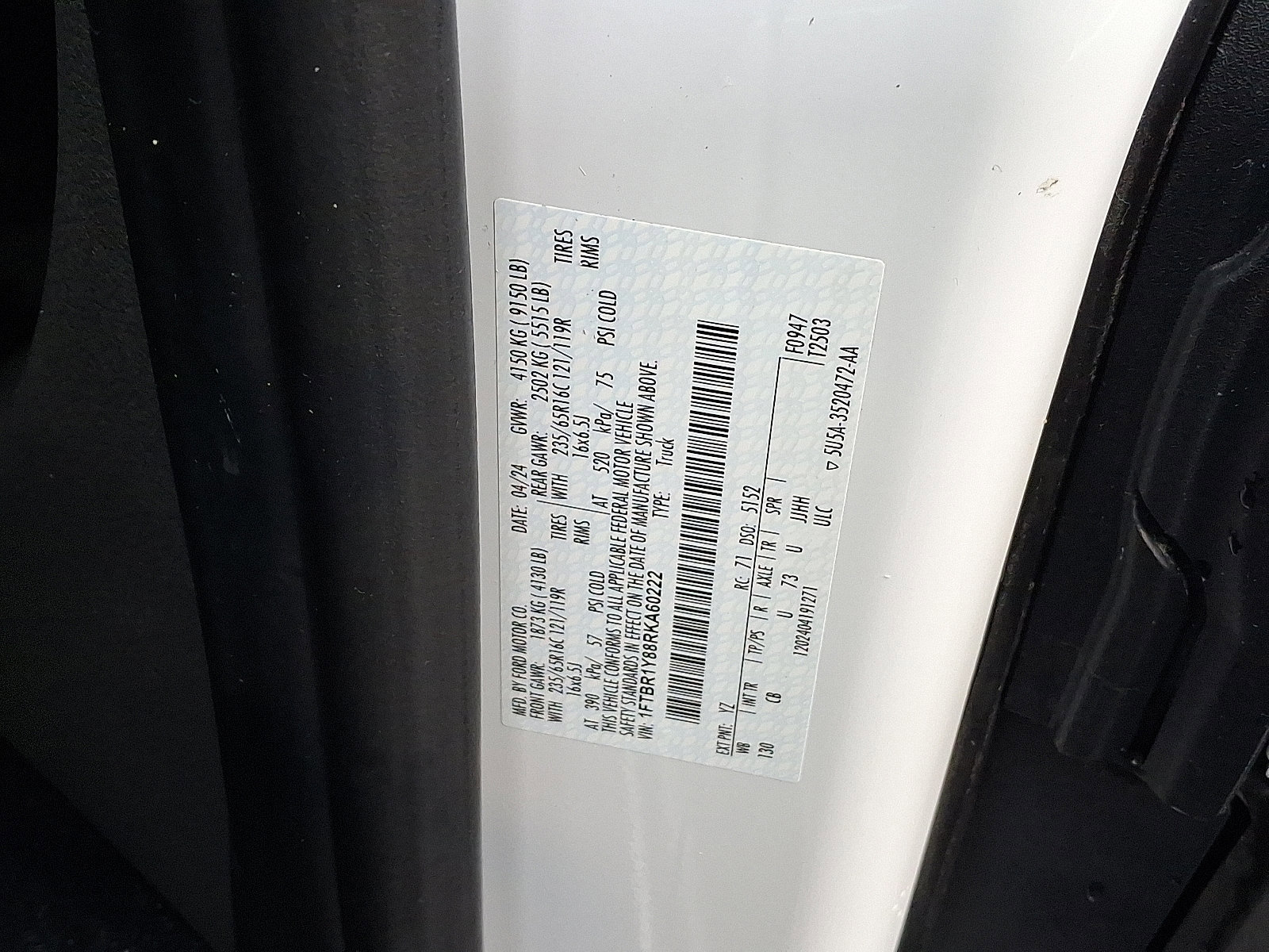 Certified 2024 Ford Transit 250 Low Roof w/ Exterior Upgrade Package image 25