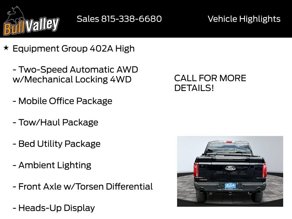 Certified 2024 Ford F150 Tremor w/ Equipment Group 402A High AWD/4WD image 9