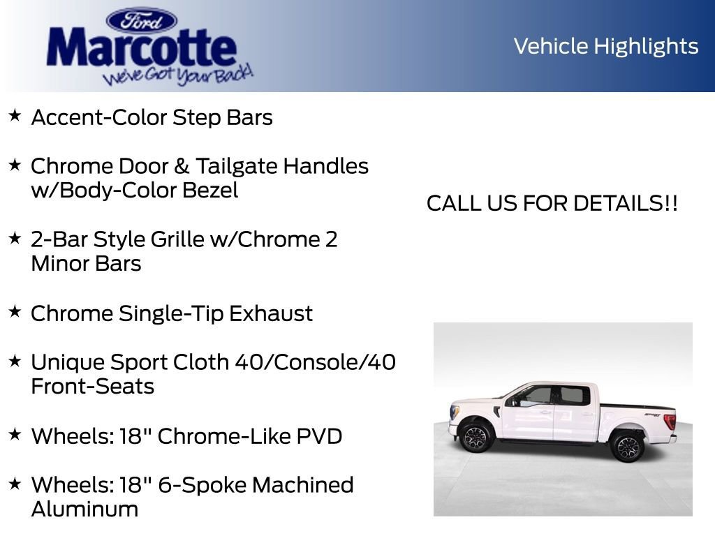 Certified 2023 Ford F150 XLT w/ Equipment Group 302A High image 31
