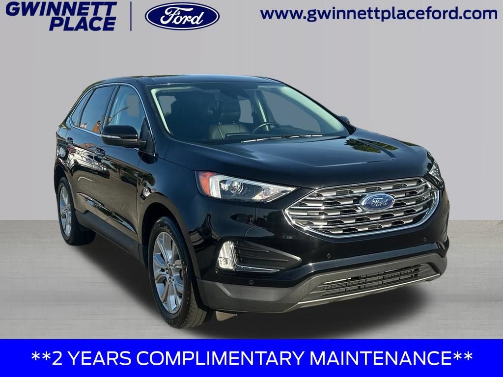 Certified 2022 Ford Edge Titanium AWD/4WD image 3
