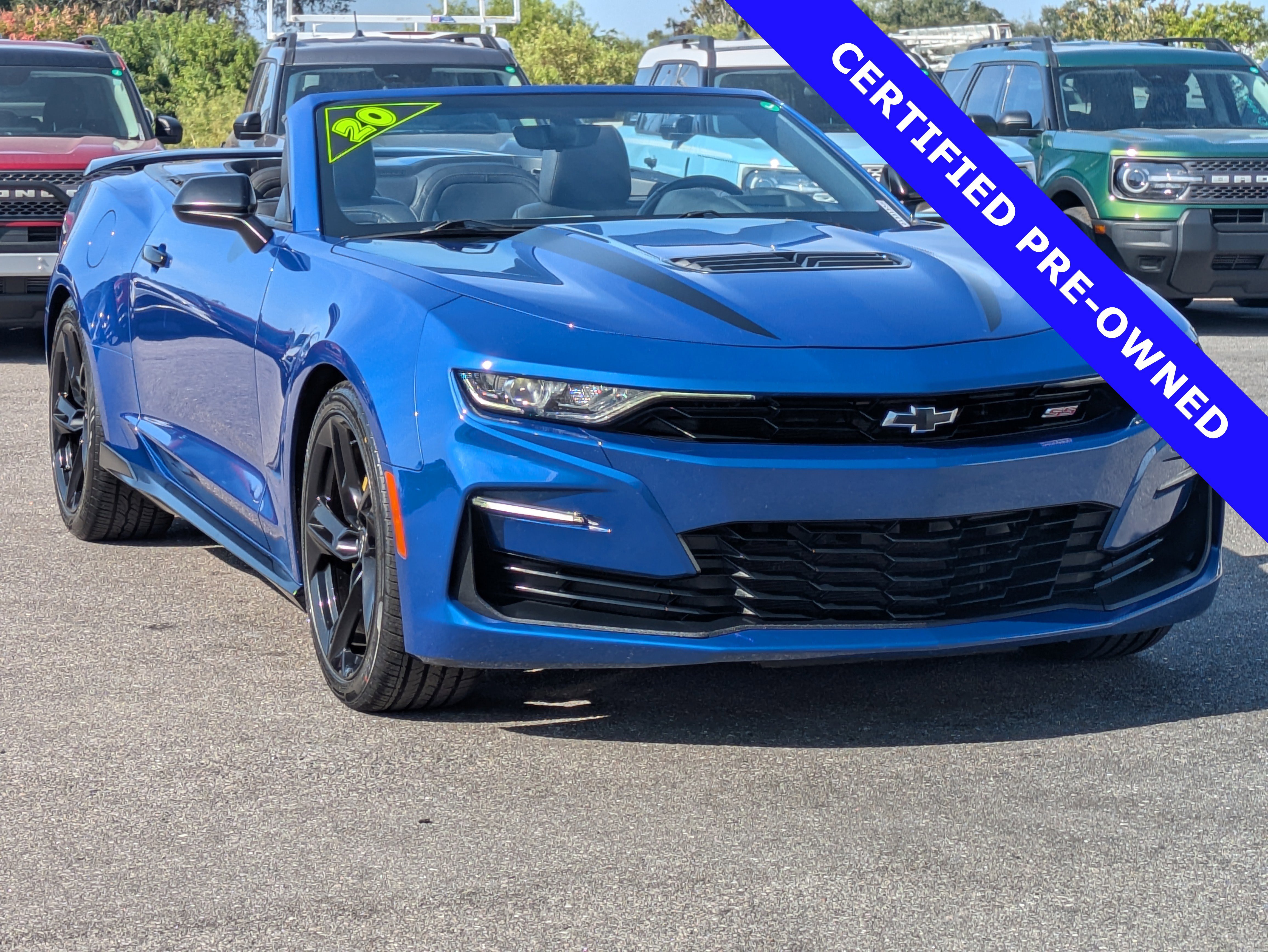 Used 2020 Chevrolet Camaro SS w/ LPO, Camaro Logo Package
