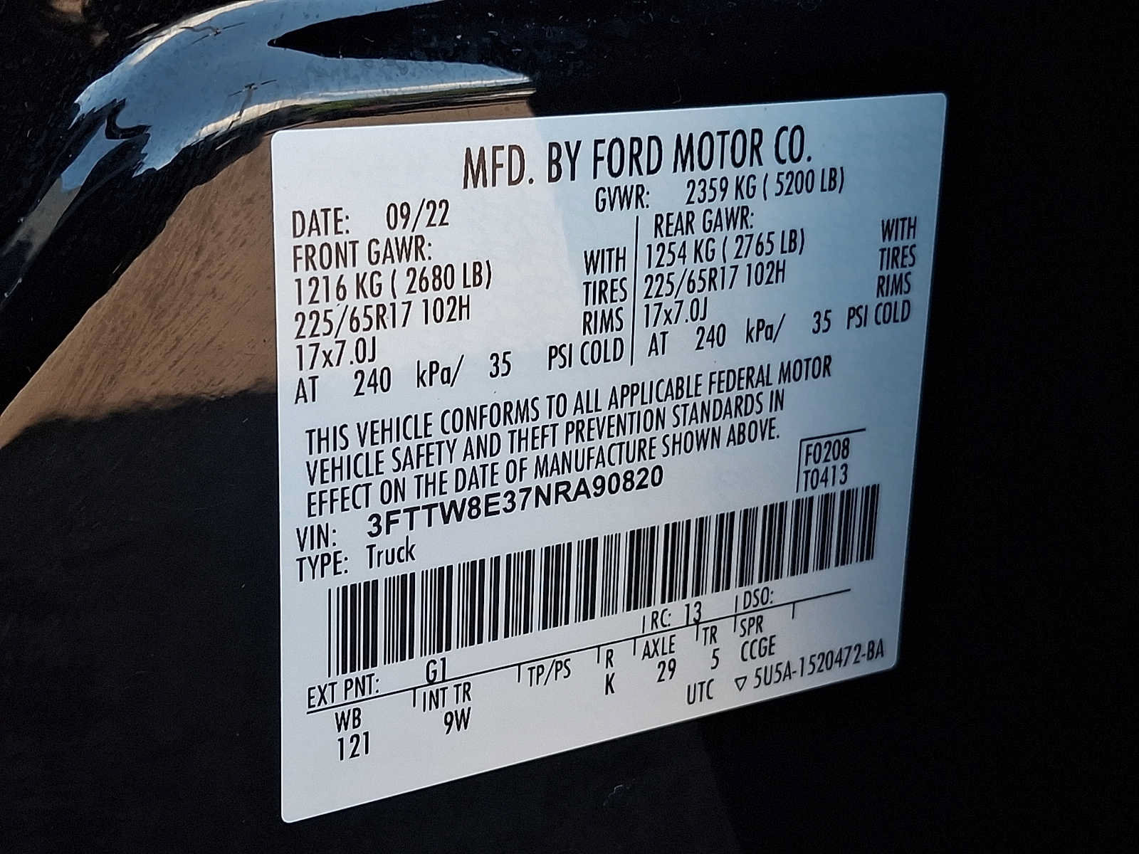 Certified 2022 Ford Maverick XL FWD image 25