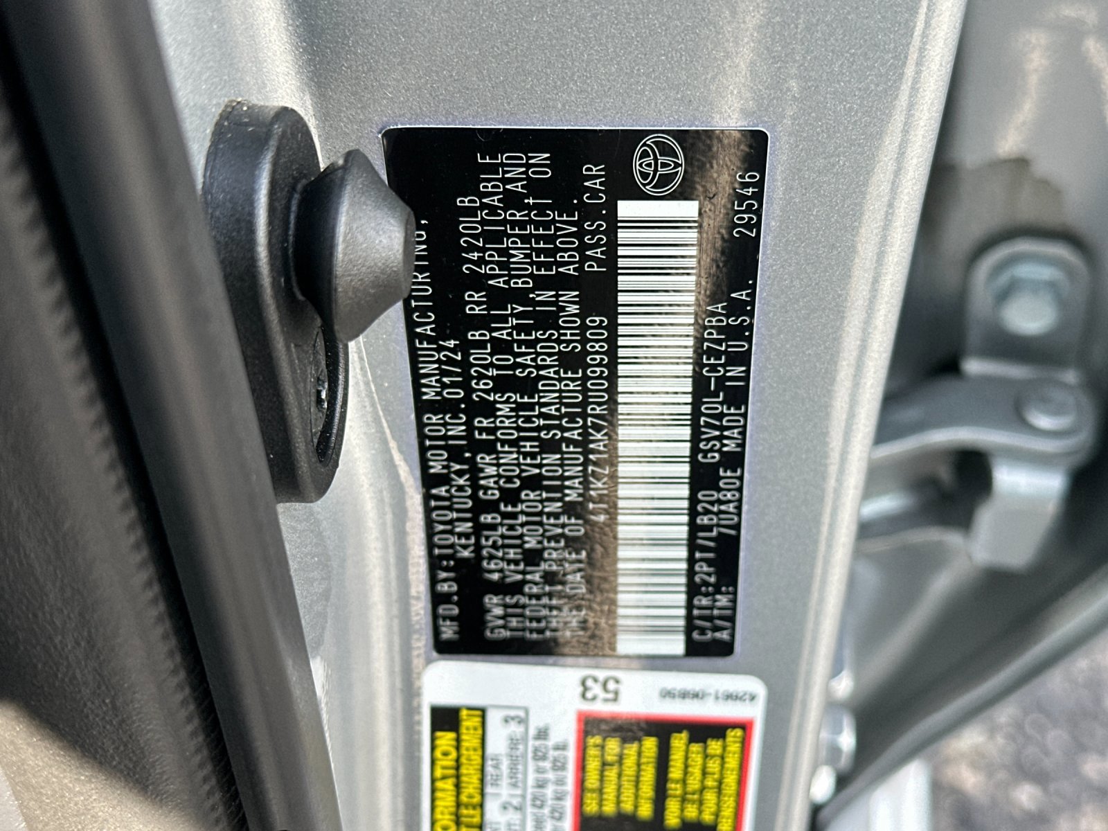 Used 2024 Toyota Camry XSE w/ Blackout Package (TMS) image 27