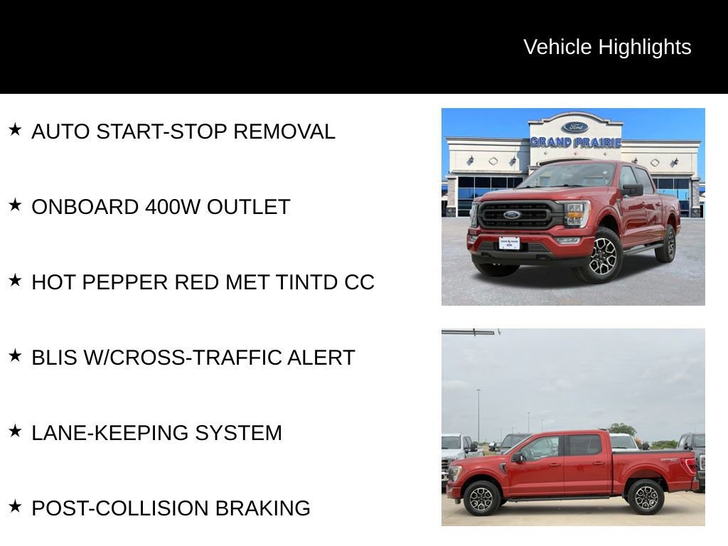 Certified 2023 Ford F150 XLT w/ Equipment Group 302A High image 8