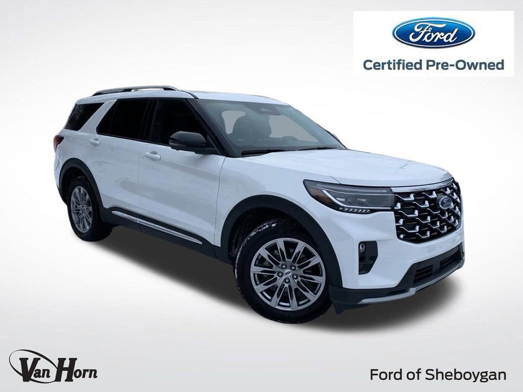 Certified 2025 Ford Explorer Platinum
