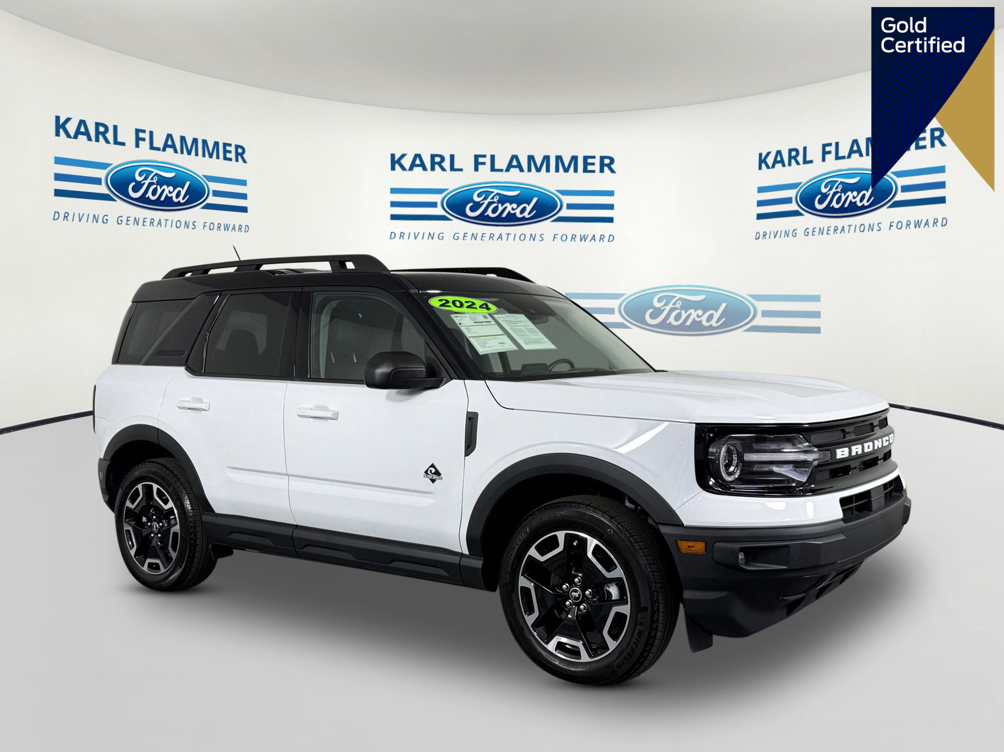 Certified 2024 Ford Bronco Sport Outer Banks w/ Tech Package