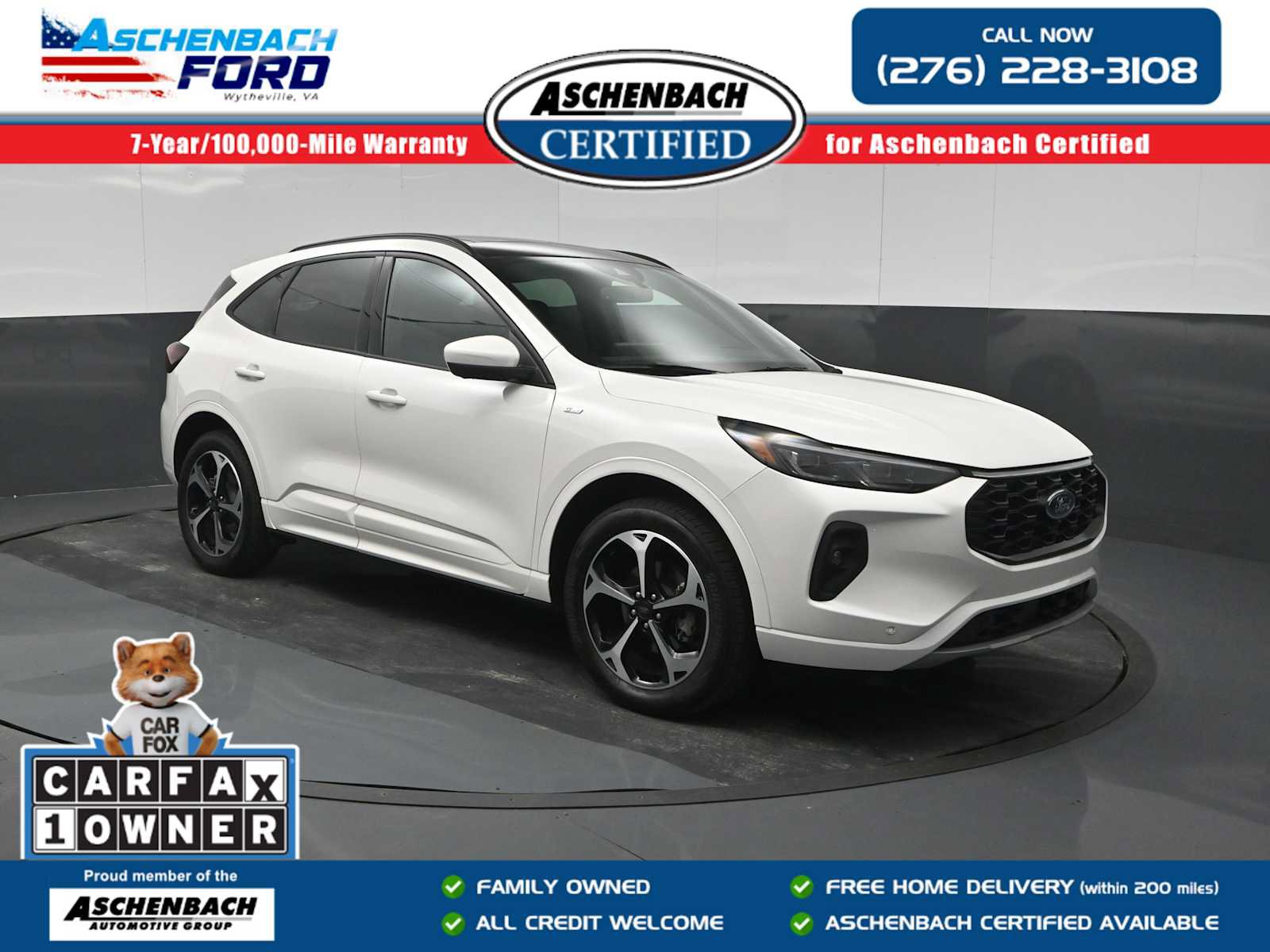 Certified 2025 Ford Escape ST-Line Elite w/ Premium Technology Package AWD/4WD image 1