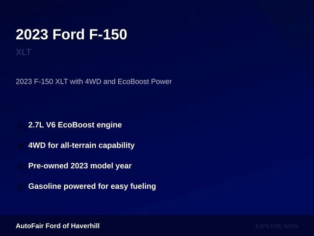 Certified 2023 Ford F150 XLT w/ Equipment Group 302A High AWD/4WD image 5