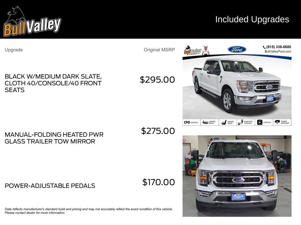 Certified 2022 Ford F150 XLT w/ Equipment Group 302A High image 15