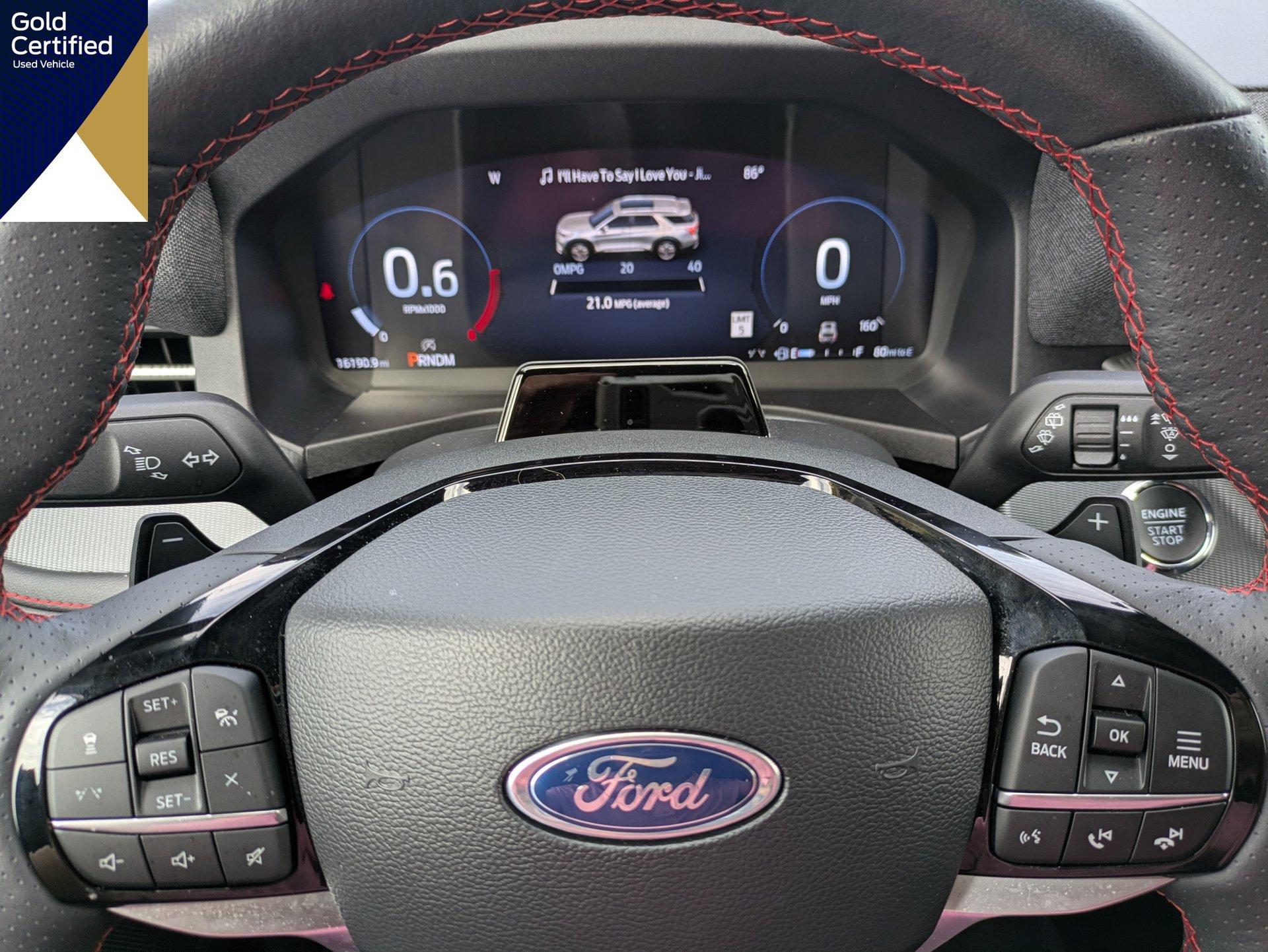 Certified 2025 Ford Explorer ST RWD image 34