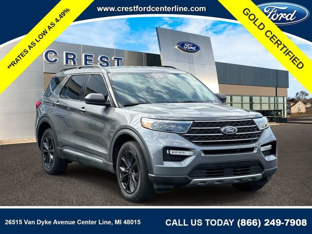 Certified 2023 Ford Explorer XLT w/ Equipment Group 202A