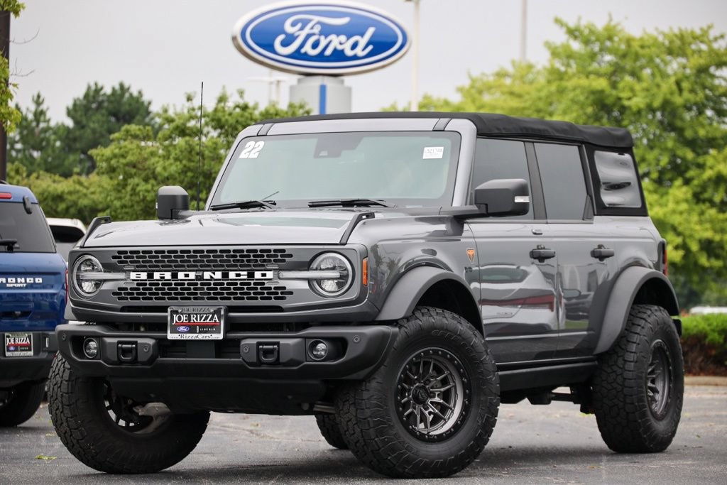 Certified 2022 Ford Bronco Badlands w/ Sasquatch Package AWD/4WD image 1