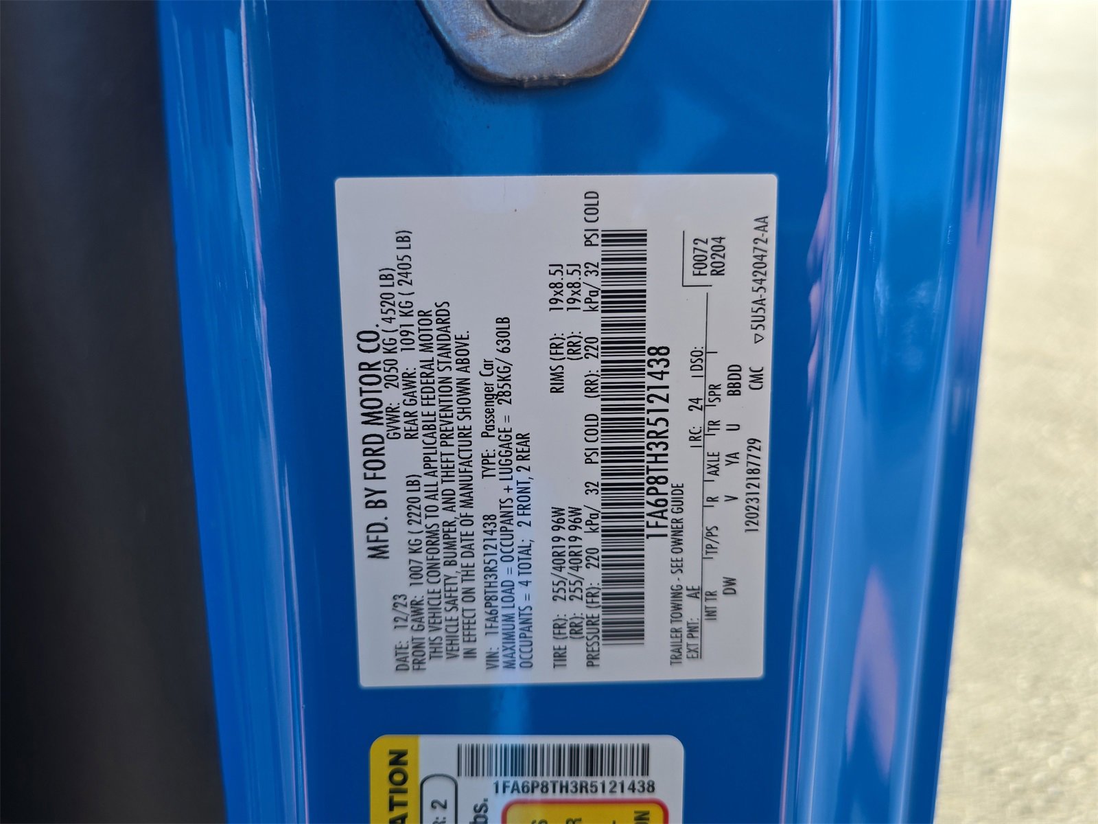 Certified 2024 Ford Mustang EcoBoost image 26