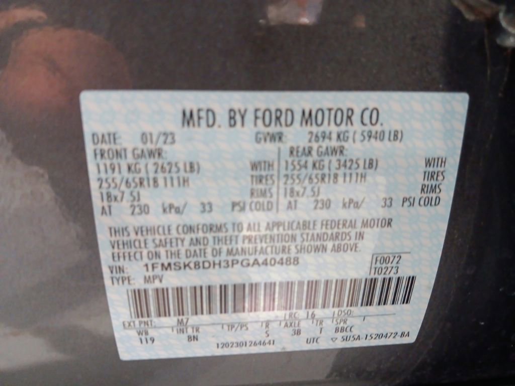 Certified 2023 Ford Explorer XLT image 10