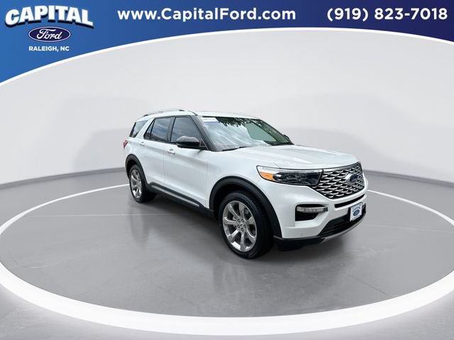 Certified 2020 Ford Explorer Platinum w/ Premium Technology Package AWD/4WD image 2