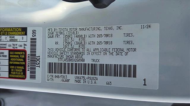 Used 2025 Toyota Tundra SR5 image 23