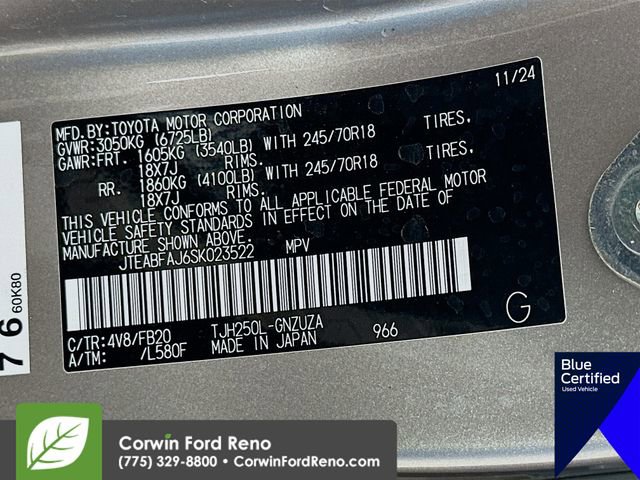 Used 2025 Toyota Land Cruiser 1958 image 35