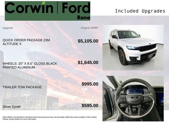 Used 2024 Jeep Grand Cherokee L Altitude image 10