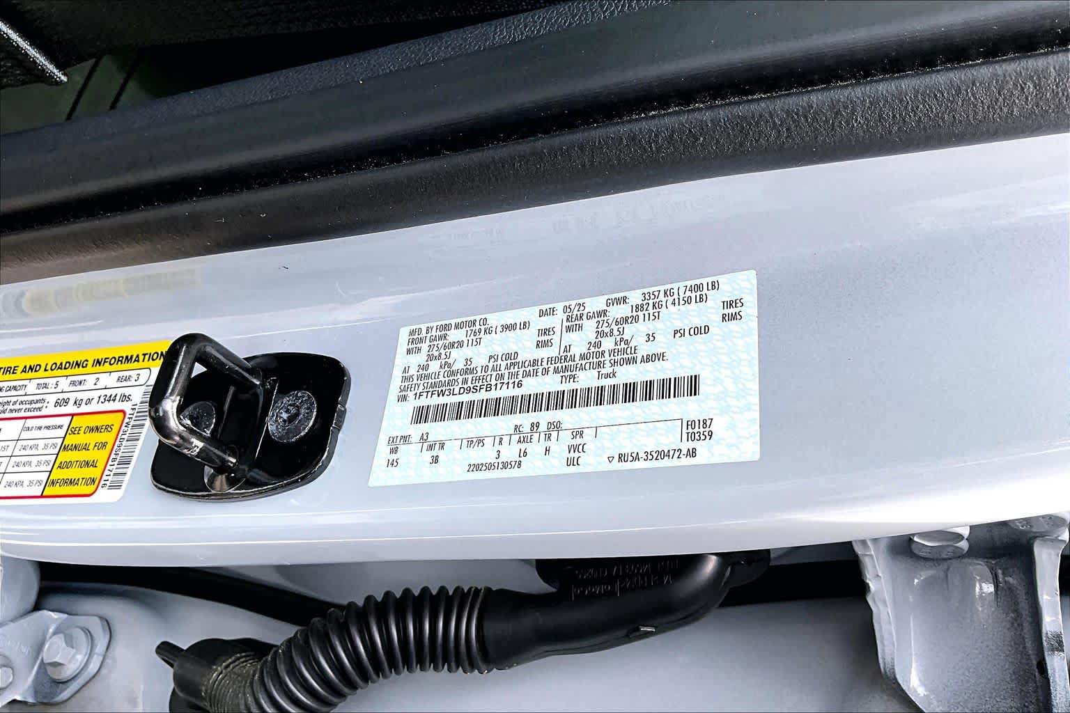 Certified 2025 Ford F150 XLT w/ Equipment Group 303A High AWD/4WD image 37
