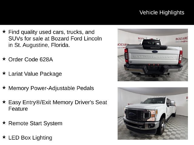 Certified 2022 Ford F350 Lariat w/ Chrome Package AWD/4WD image 2