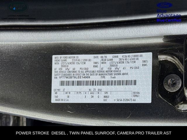 Certified 2020 Ford F250 Lariat image 33