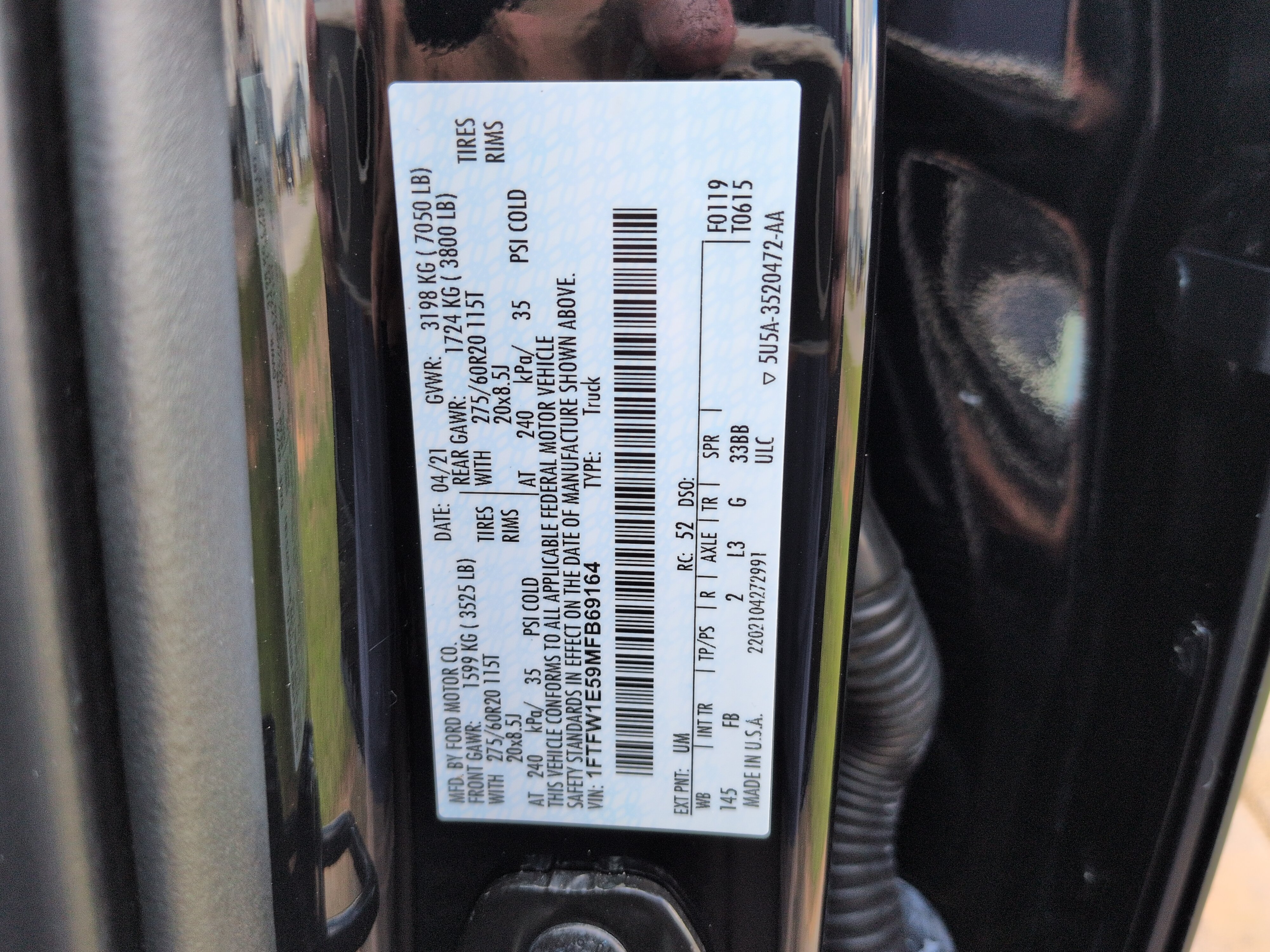 Certified 2021 Ford F150 XLT w/ Equipment Group 302A High AWD/4WD image 28