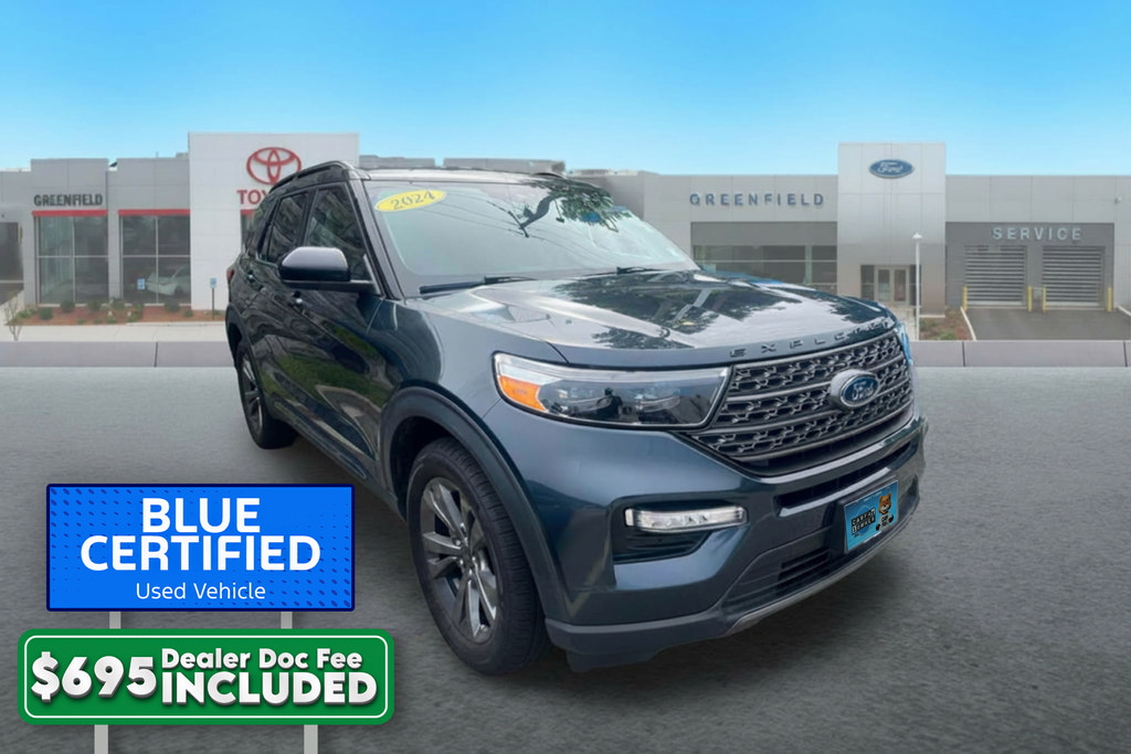 Certified 2024 Ford Explorer XLT w/ Equipment Group 202A