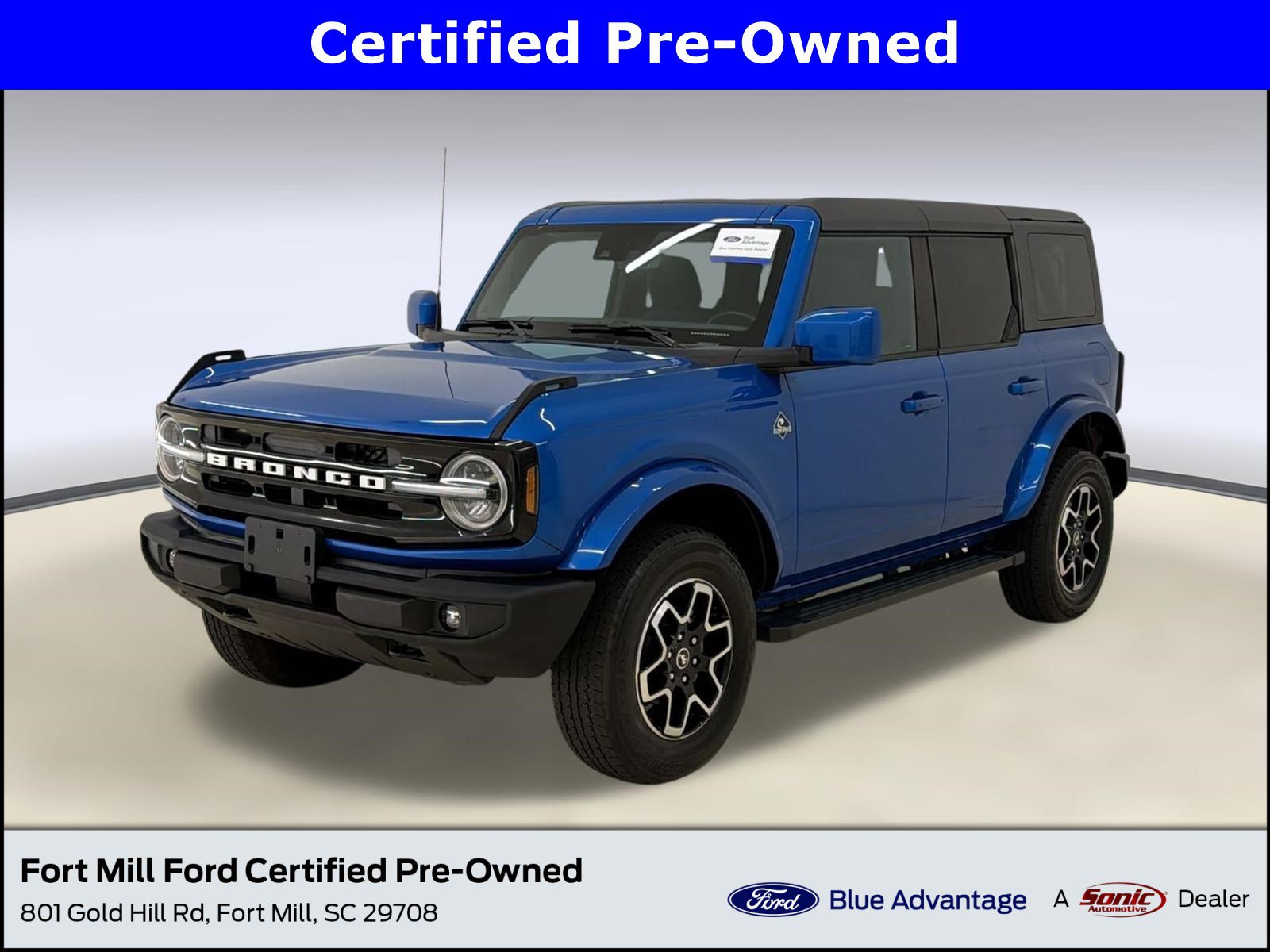 Certified 2023 Ford Bronco Outer Banks