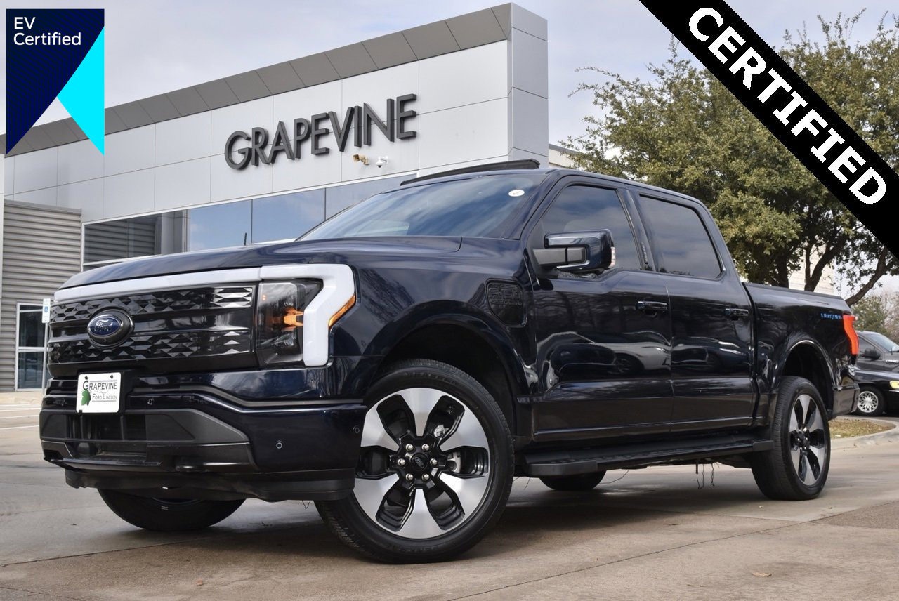 Certified 2022 Ford F150 Lightning Platinum