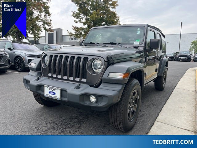 Used 2020 Jeep Wrangler Unlimited Sport