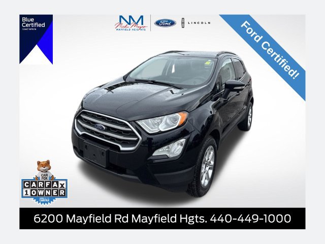 Certified 2020 Ford EcoSport SE w/ SE Convenience Package