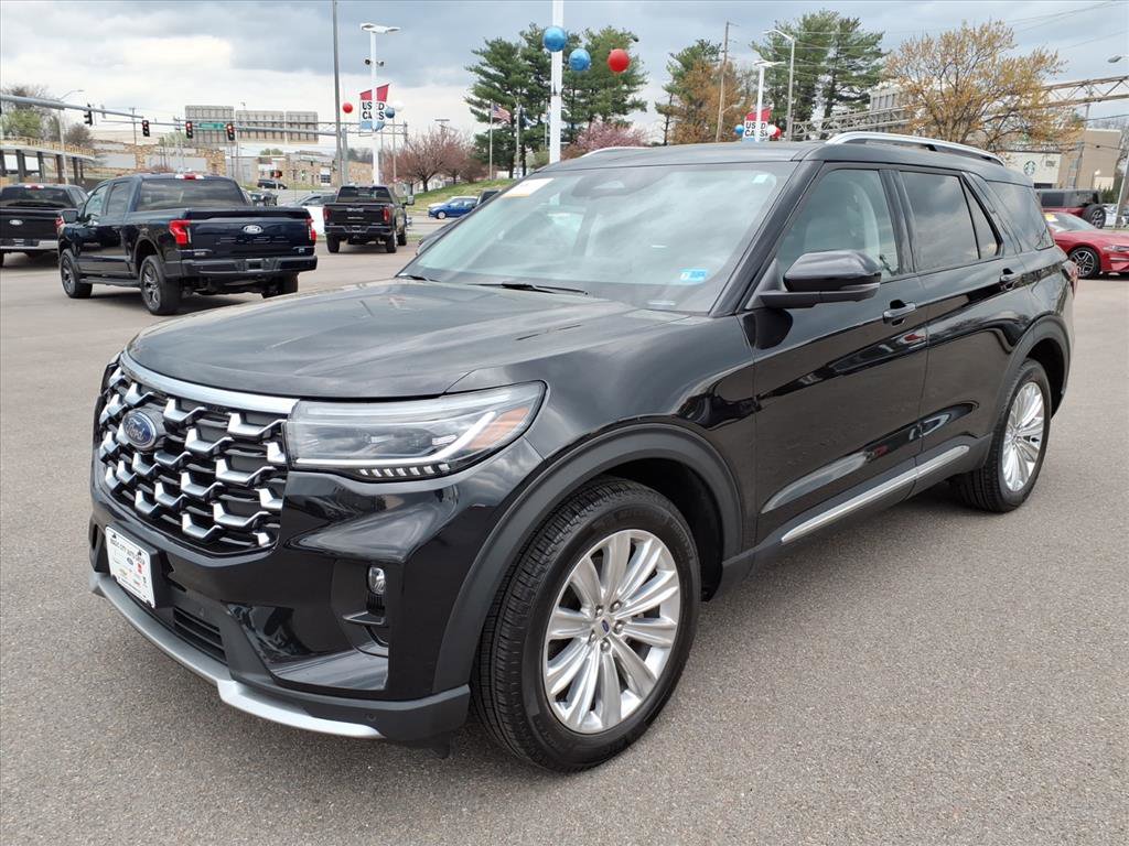 Certified 2025 Ford Explorer Platinum w/ LUX Leather Package