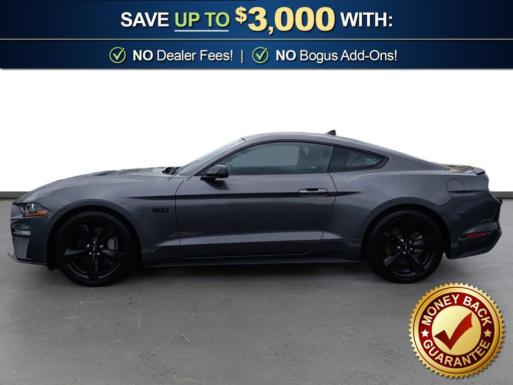 Certified 2021 Ford Mustang GT Premium w/ Black Accent Package RWD image 2
