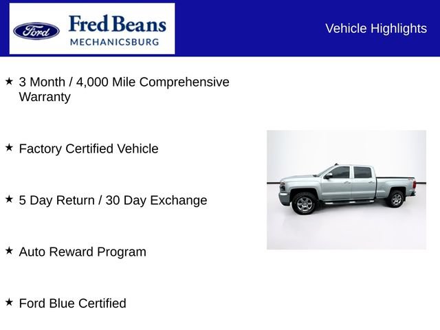 Used 2018 Chevrolet Silverado 1500 LTZ w/ Sport Package AWD/4WD image 7