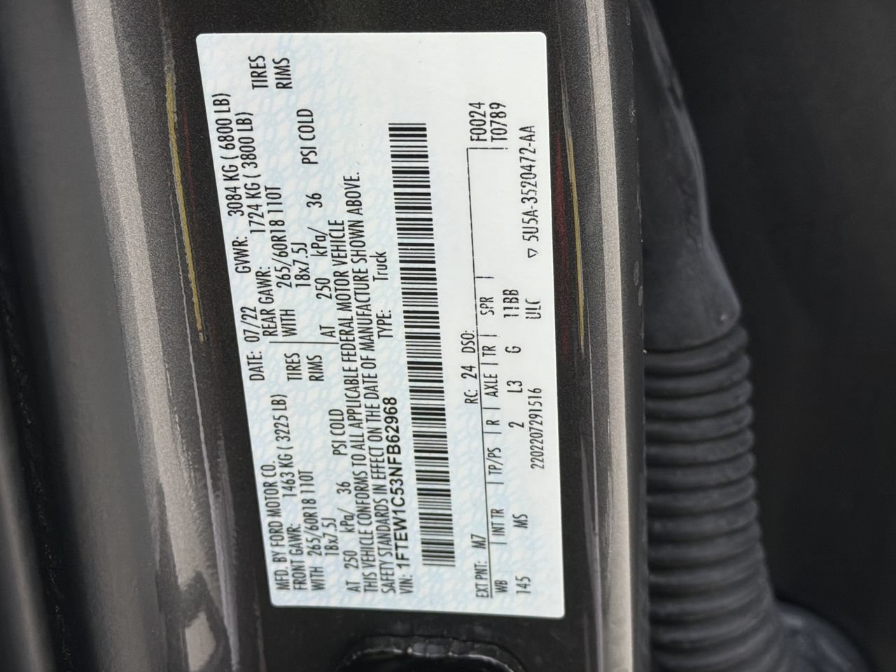 Certified 2022 Ford F150 XLT w/ Equipment Group 301A Mid RWD image 30
