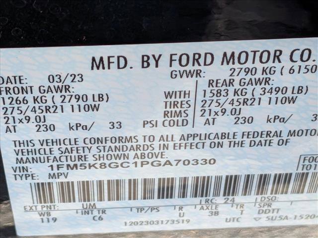 Certified 2023 Ford Explorer ST w/ Equipment Group 401A image 26
